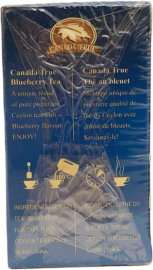 3 Bundle Tea(Maple,Blueberry,Icewine) 3x10 Tea Bags 60g